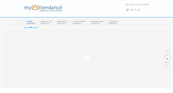 Desktop Screenshot of myattendancesoftware.com